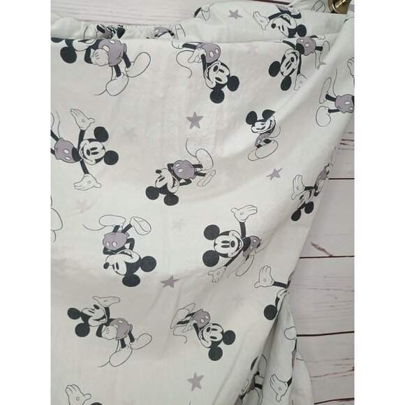 Disney Mickey Mouse toddler Bed Fitted Sheet By Lambs & Ivy 100% Cotton Baby Nur - Picture 2 of 8